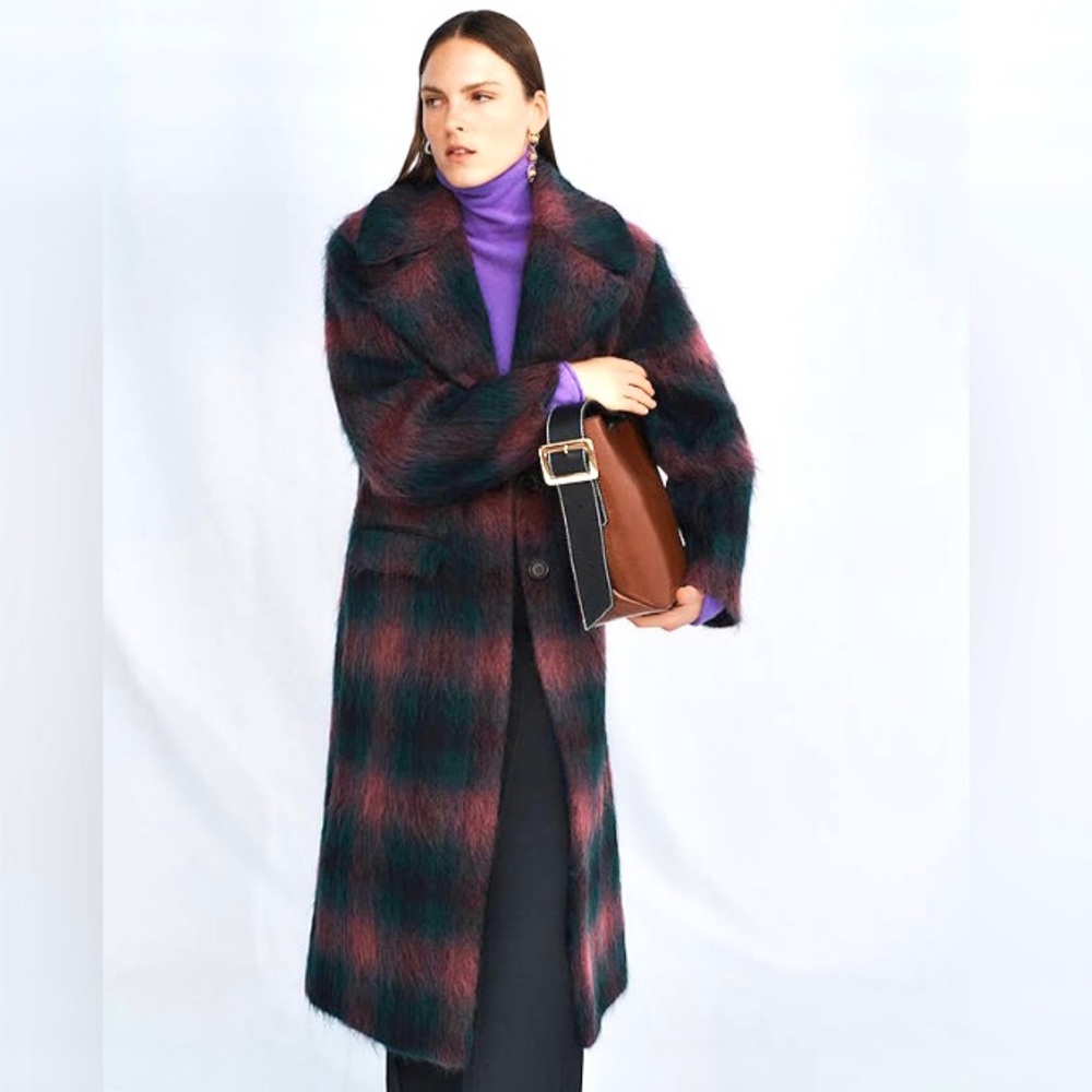 Artisan GEM Made in IRELAND Mohair jacket/coat w vintage/retro feel w Vince vibe - Picture 16 of 16